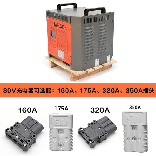 电动叉车充电器电动搬运车堆高车智能充电器诺力12V18A24V48V80V