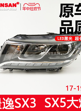 适用于东风风行景逸X5前大灯总成17-19款景逸X5大灯总成LEDN31KH