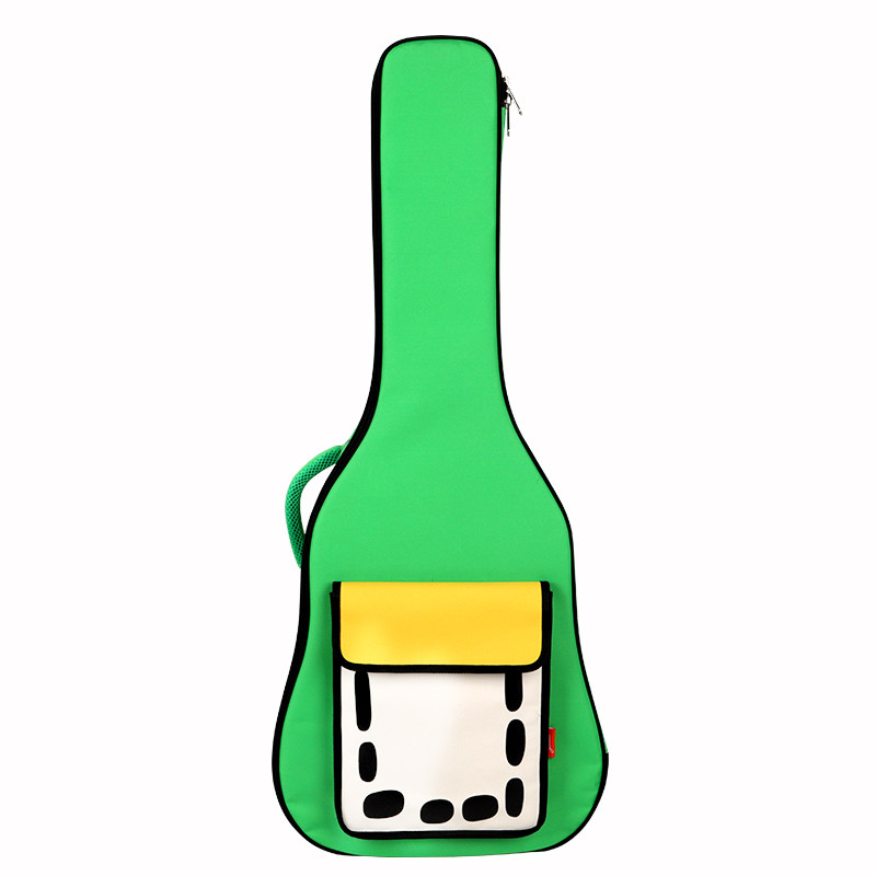 jinchuan吉他琴包背包潮流木吉他包41寸用高颜值加厚吉他保护套袋