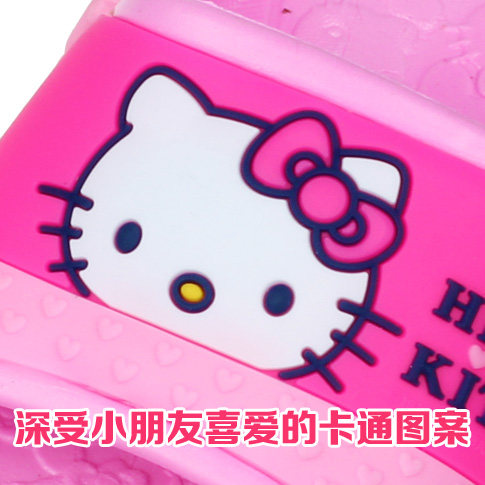Pantoufles enfants en autre HELLO KITTY pour été - semelle autre - Ref 1015791 Image 3