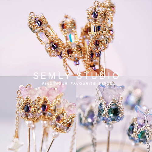 SEMLYSTUDIO施华洛琉璃闪亮胸针