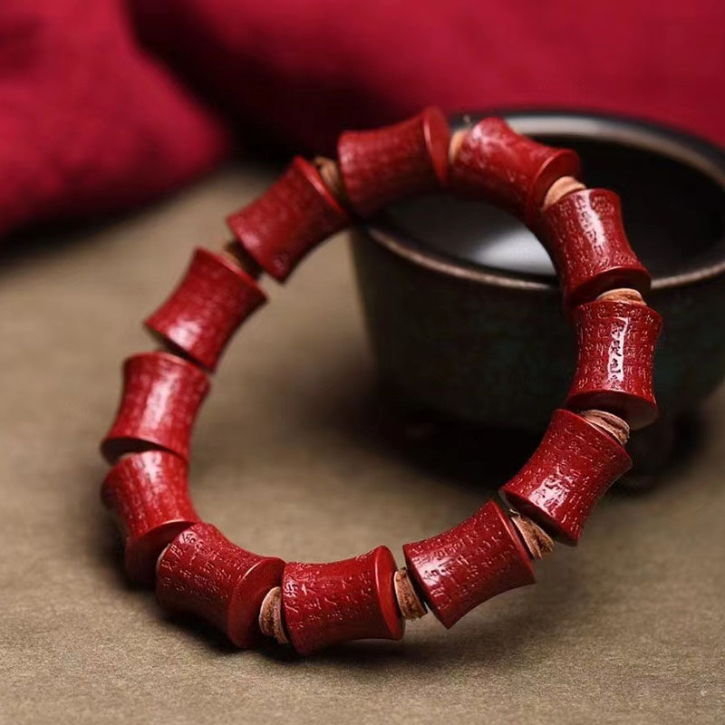 原矿朱砂紫砂心经桶珠单圈手链转运护身符本命年礼物男款女款手串,珠宝/钻石/翡翠,手饰,淘宝优惠券,粉丝福利购,淘宝优惠卷