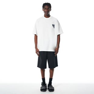 印花短袖 7440 双色简写 T恤