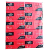 乐百乐550抽纸大号可湿水4层无香餐巾纸卫生纸家用实惠装 压花宝宝