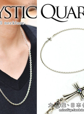 日本代购Good vibrations日系潮流925银项链男女百搭饰品