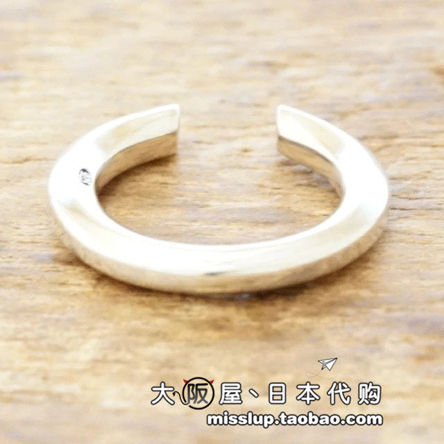 日本代购amp japan纯银无洞耳环男耳夹潮免打孔女简约耳扣耳饰
