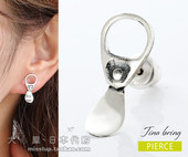 VIBRATIONS日系潮牌个性 日本代购 GOOD 925银饰耳饰耳钉配饰男女