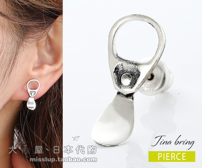 日本代购GOOD VIBRATIONS日系潮牌个性925银饰耳饰耳钉配饰男女