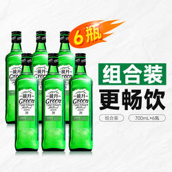 镜月Green烧酒韩国原装进口25度蒸馏酒低度韩国烧酒