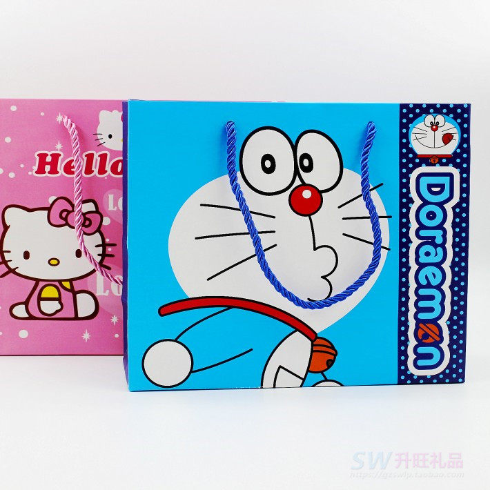 六一儿童节礼物袋 卡通礼品袋 可爱回礼生日礼物包装袋手提袋纸袋