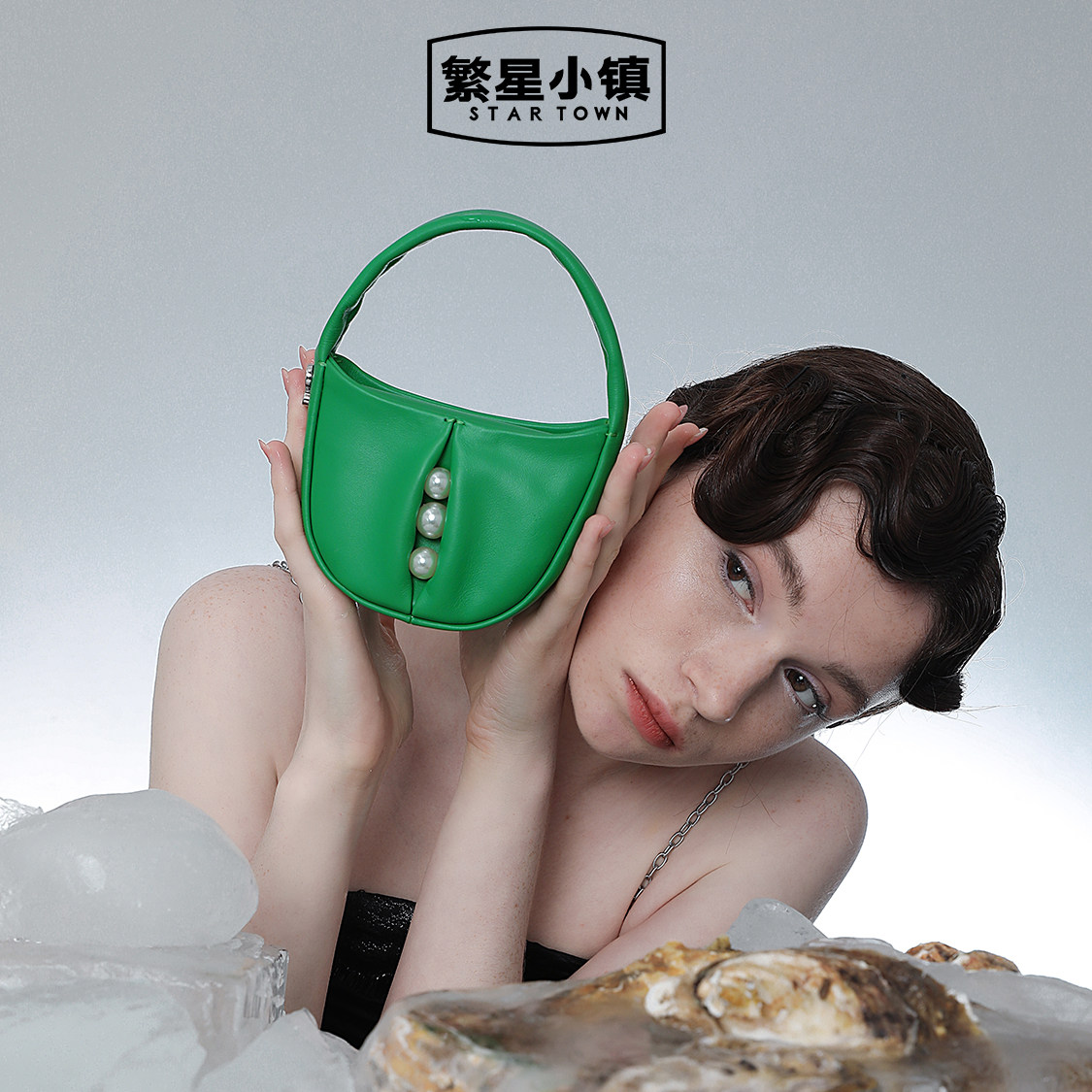 原创双11加购mini设计师牛皮小包