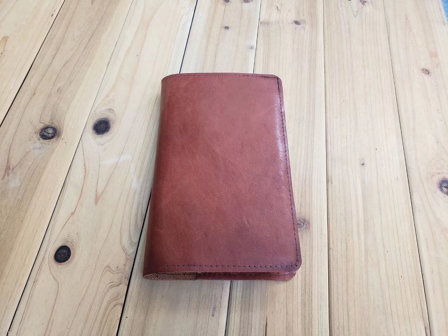 进口原版皮笔记本定页A6