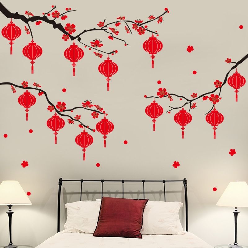 新年春节灯笼装饰品玻璃