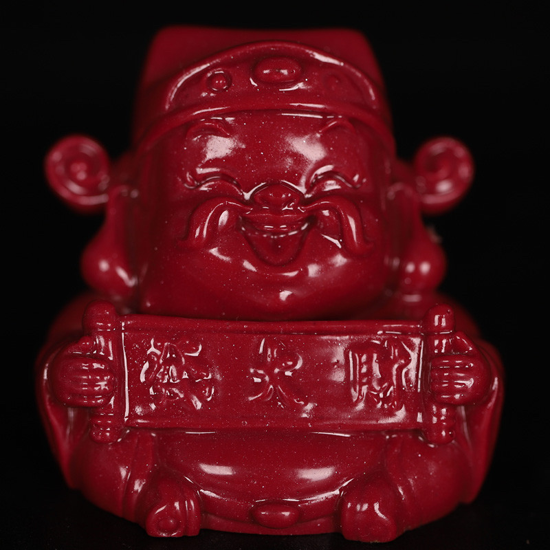 朱砂财神爷摆件桌面小摆件客厅摆件装饰品最新款白财旺宅玄关摆件,家居饰品,桌面摆件,淘宝优惠券,粉丝福利购,淘宝优惠卷