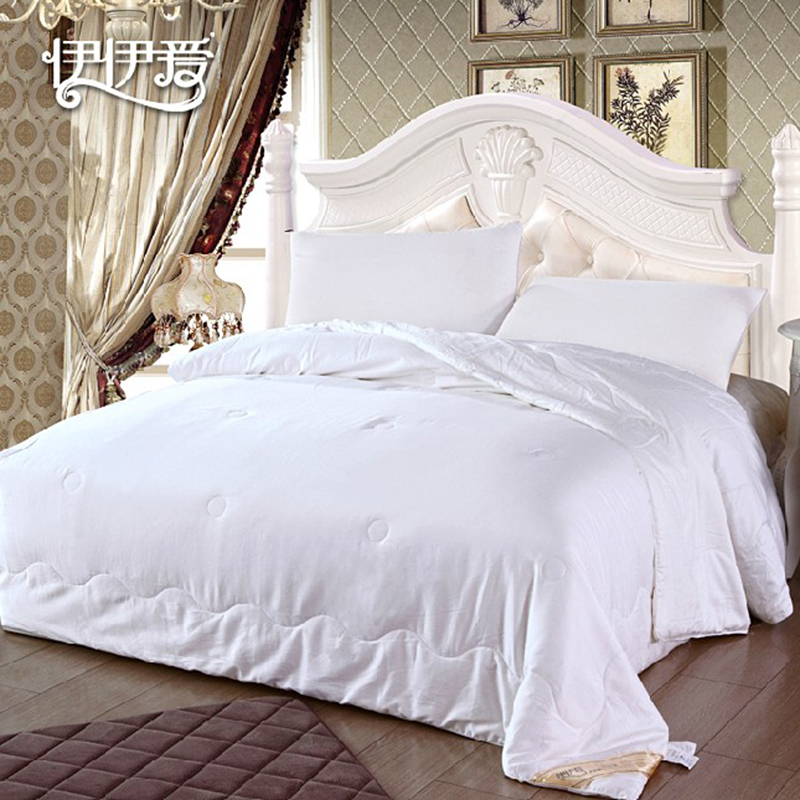 伊伊爱BZ-9CSB050-01 蚕丝春秋被重2.5斤白色150*200cm  DL