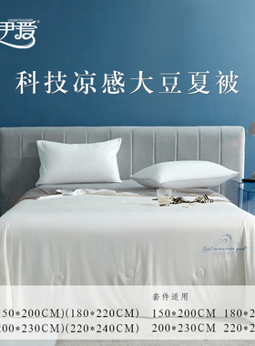伊伊爱凉感大豆夏凉被/BZ0TDC2201039/180*220cm