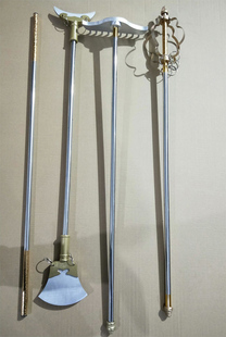 西游记师徒兵器不锈钢杆套装 Cosplay儿童节漫展活动节目表演道具