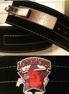 代购TITAN泰坦LONG HORN杠杆腰带美国健美健身力量深蹲卧推硬拉