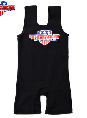 代购TITAN泰坦举重服美国护具深蹲硬拉卧推 力量举举重加压保护