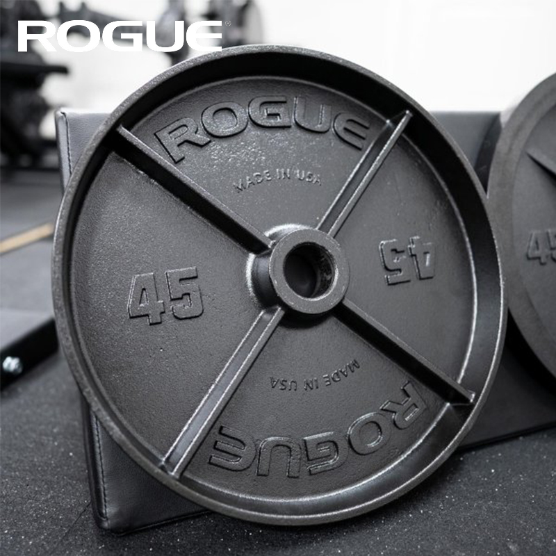 rogue传统四条筋美国进口杠铃片