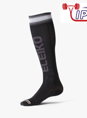 代购ELEIKO硬拉袜瑞典深蹲加压支撑保护护腿运动健身健美防磨防滑