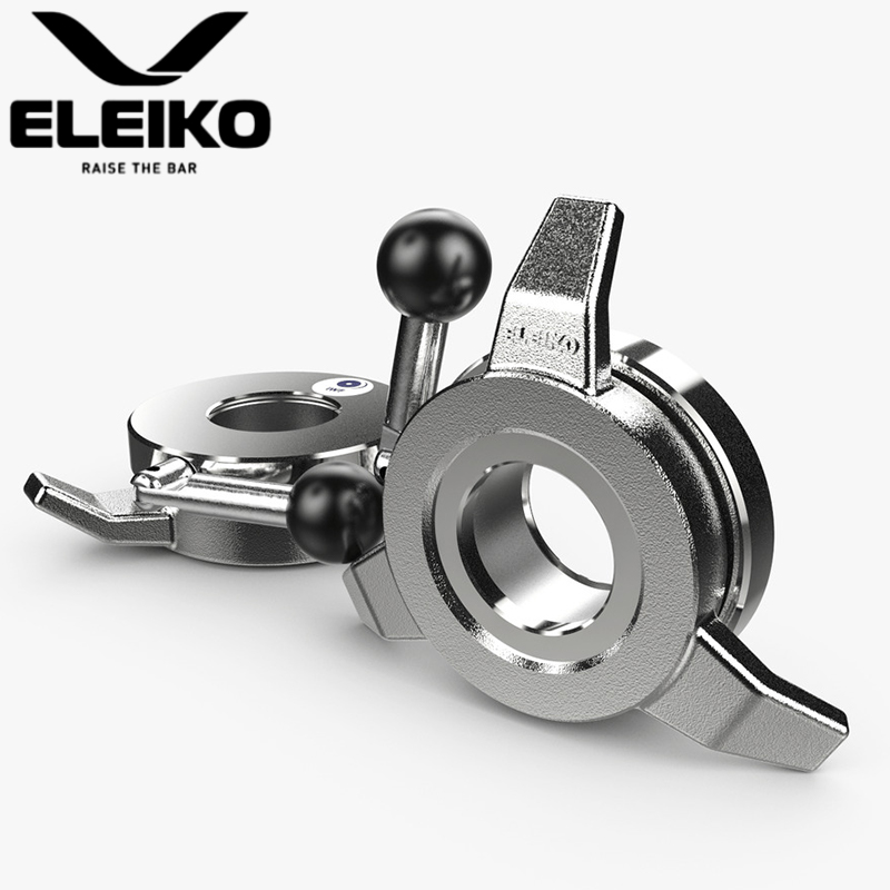 eleiko杠铃卡扣举重锁扣固定快拆