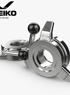 代购ELEIKO杠铃卡扣瑞典进口IWF举重比赛事锁扣卡子固定卡头卡套