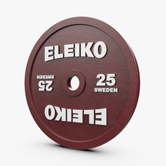 ELEIKO杠铃片IPF 25KG一对瑞典原装进口力量举卧推深蹲硬拉