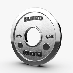 ELEIKO杠铃片IPF 1.25KG一对瑞典原装进口认证卧推深蹲硬拉