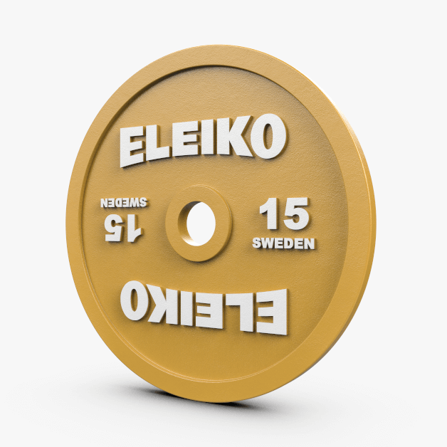 eleiko杠铃片一对瑞典深蹲硬拉