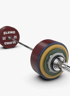 代购ELEIKO IPF杠铃套装瑞典进口杠铃片世界认证力量举比赛专用