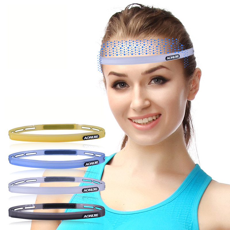 矽膠排汗帶男女士止汗帶戶外健身騎行跑步導汗帶膠頭帶運動止汗帶在類目 戶外/登山/野營/旅行用品, 防護/救生裝備, 運動護具中 - 來自Buy2taobao.com提供專業的淘寶代購服務