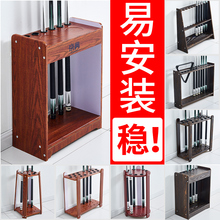 球杆架台球架杆器桌球杆放杆架 台球杆架架杆用品台球杆架子落地式