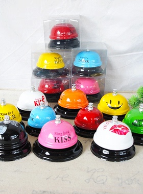 厨房餐厅传菜手按铃儿童课堂竞赛抢答铃猫狗训练器小型犬叫餐按铃