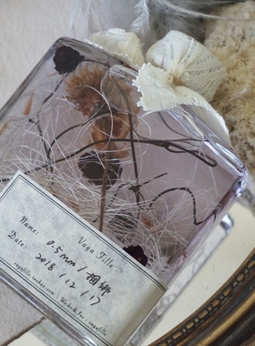 Vaga Fille 0.5mm系列植物干花标本浮游瓶圣诞节送礼伴手礼品