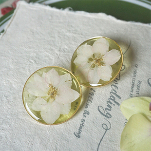 spring」系列之卡罗尔 「晚春later 原创耳饰 Fille2019ss Vaga