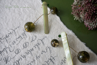 原创耳饰 spring」系列之仙人掌 Vaga Fille2019ss「晚春later