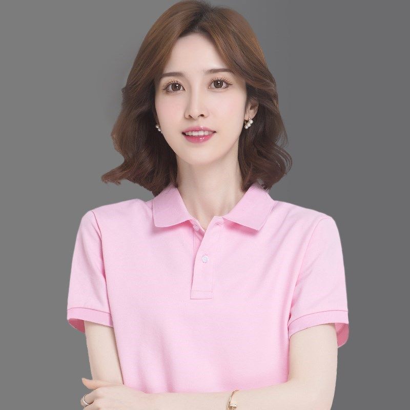 大码运动有翻领工作服定制polo衫
