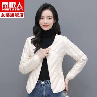 羽绒服内胆女修身 冬 轻薄打底内穿马甲低领贴身保暖2023新款