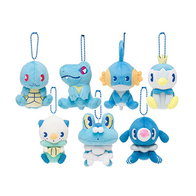 杰尼龟波加曼水跃鱼毛绒挂件