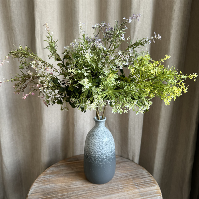 高枝薰衣草满天梅仿真花假花客厅餐桌电视柜落地摆件婚庆装饰道具,家居饰品,仿真花/假花,淘宝优惠券,粉丝福利购,淘宝优惠卷