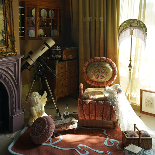 故我今我单人沙发椅小巧精致