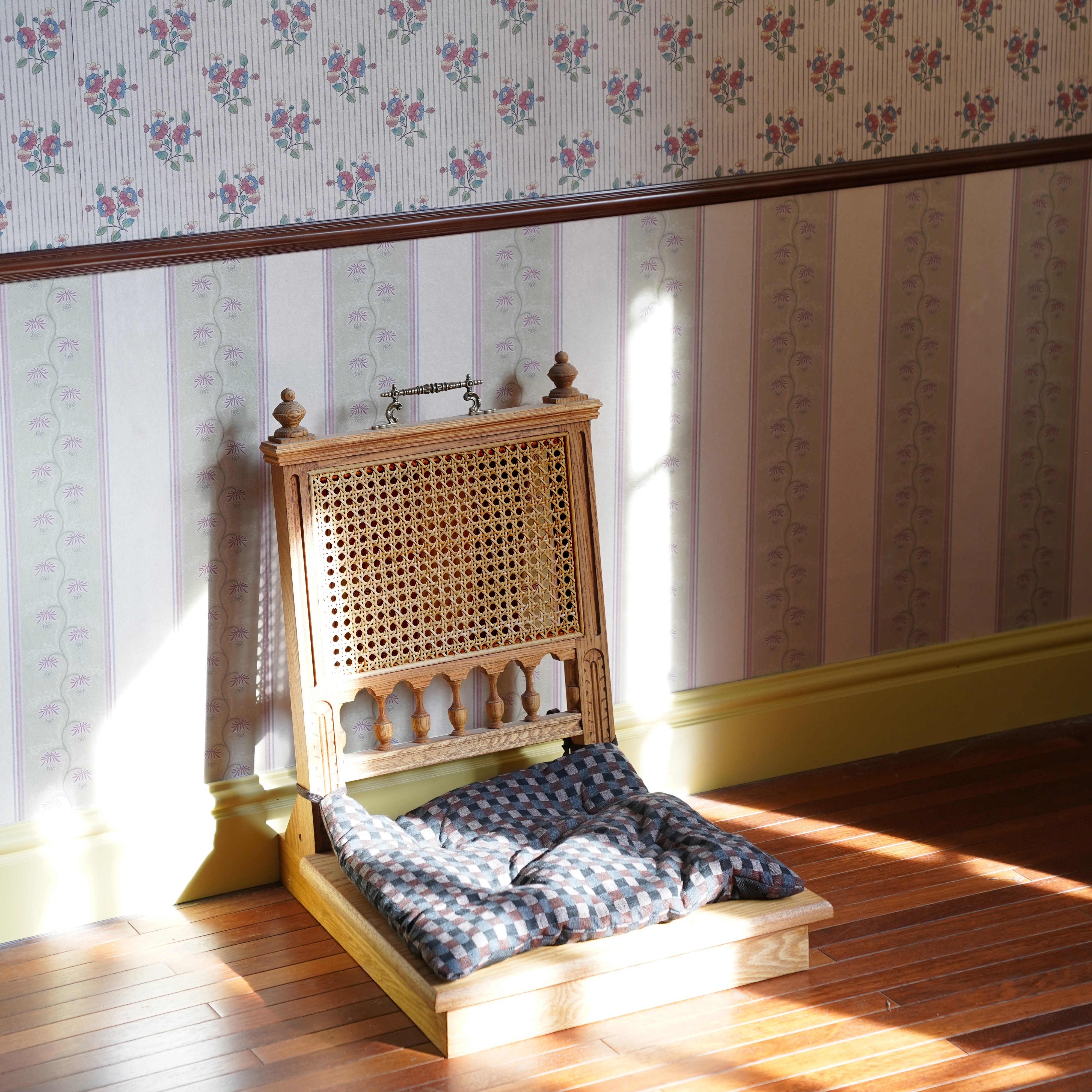 条纹复古无缝壁画壁布卧室