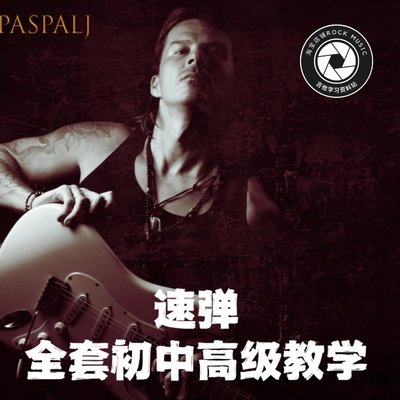 速弹Igor Paspalj Speed Picking Beginner Masterclass初中高视