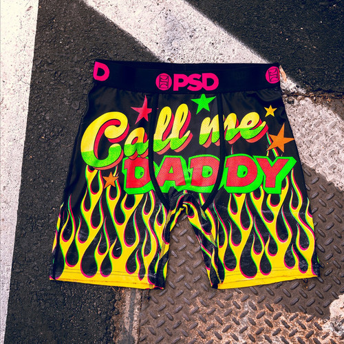 欧美潮牌PSD男士五分裤短裤运动篮球裤紧身ins风夏日个性平角内裤