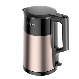 Midea/美的MK-HJ1710电水壶1.7L双层防烫1800W不锈钢内胆速热壶
