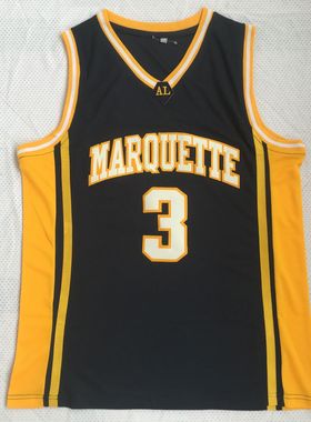 NCAA 韦德3号大学蓝色篮球服 25号高中白色 刺绣球衣