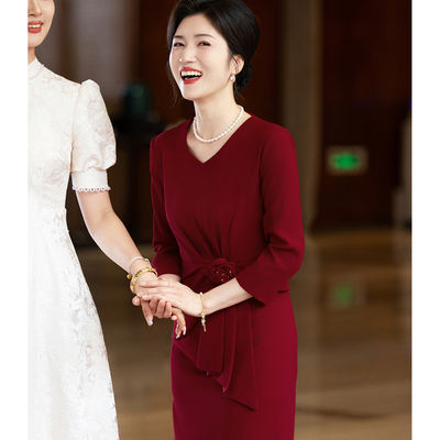 轻奢高级感年轻洋气旗袍秋季