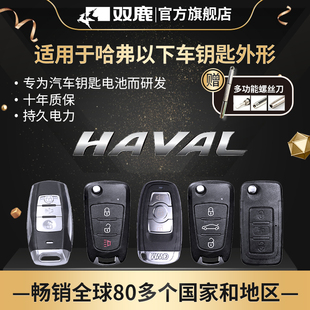 h2s 纽扣电子CR2032新款 H9汽车遥控器钥匙电池哈佛初恋F5 双鹿电池适用于长城哈弗h6 H4m6