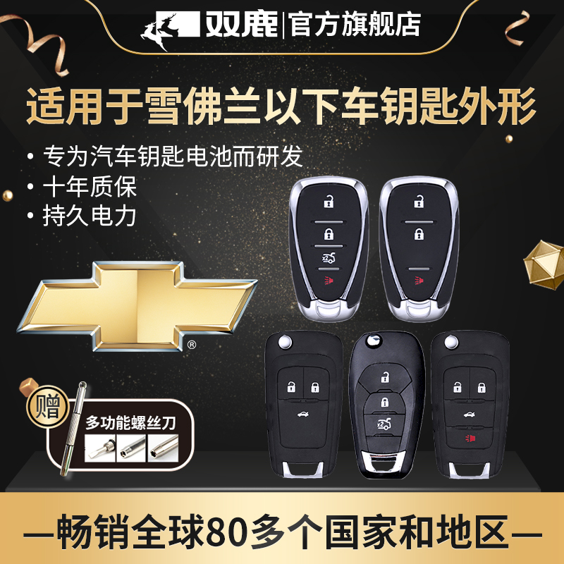 纽扣电池双鹿汽车钥匙